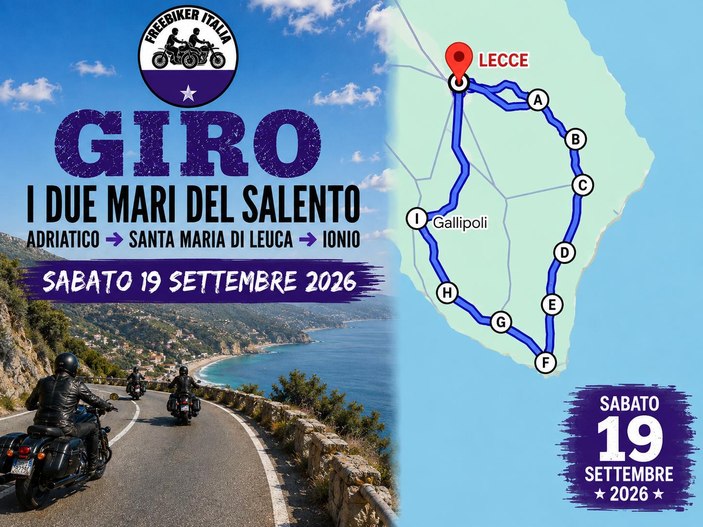 GIRO I DUE MARI DEL SALENTO