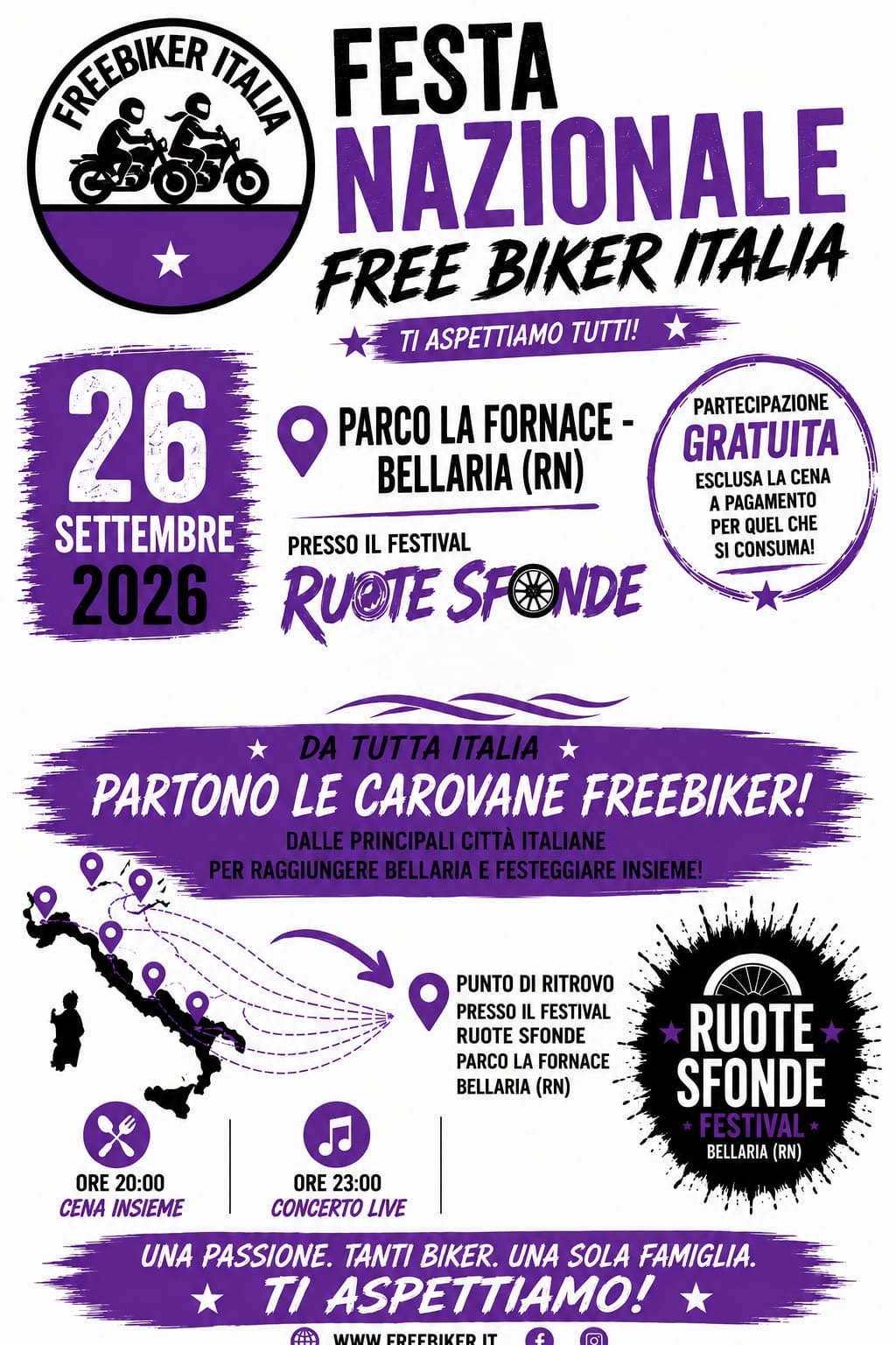 FESTA FREE BIKER NAZIONALE